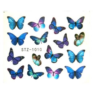 beautiful butterfly water decals