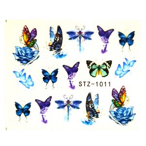 butterfly and dragonfly decals