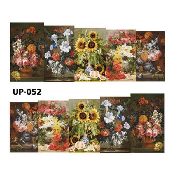 Sunflowers and vases decals