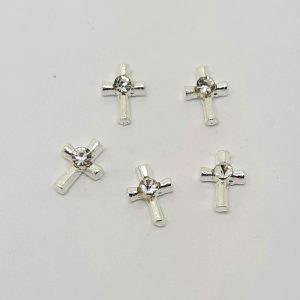 cross with gem charms